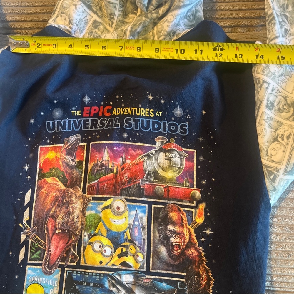 Universal Studios "Epic Adventures" Attractions Hoodie Jacket Youth/ Size Large - Picture 10 of 12